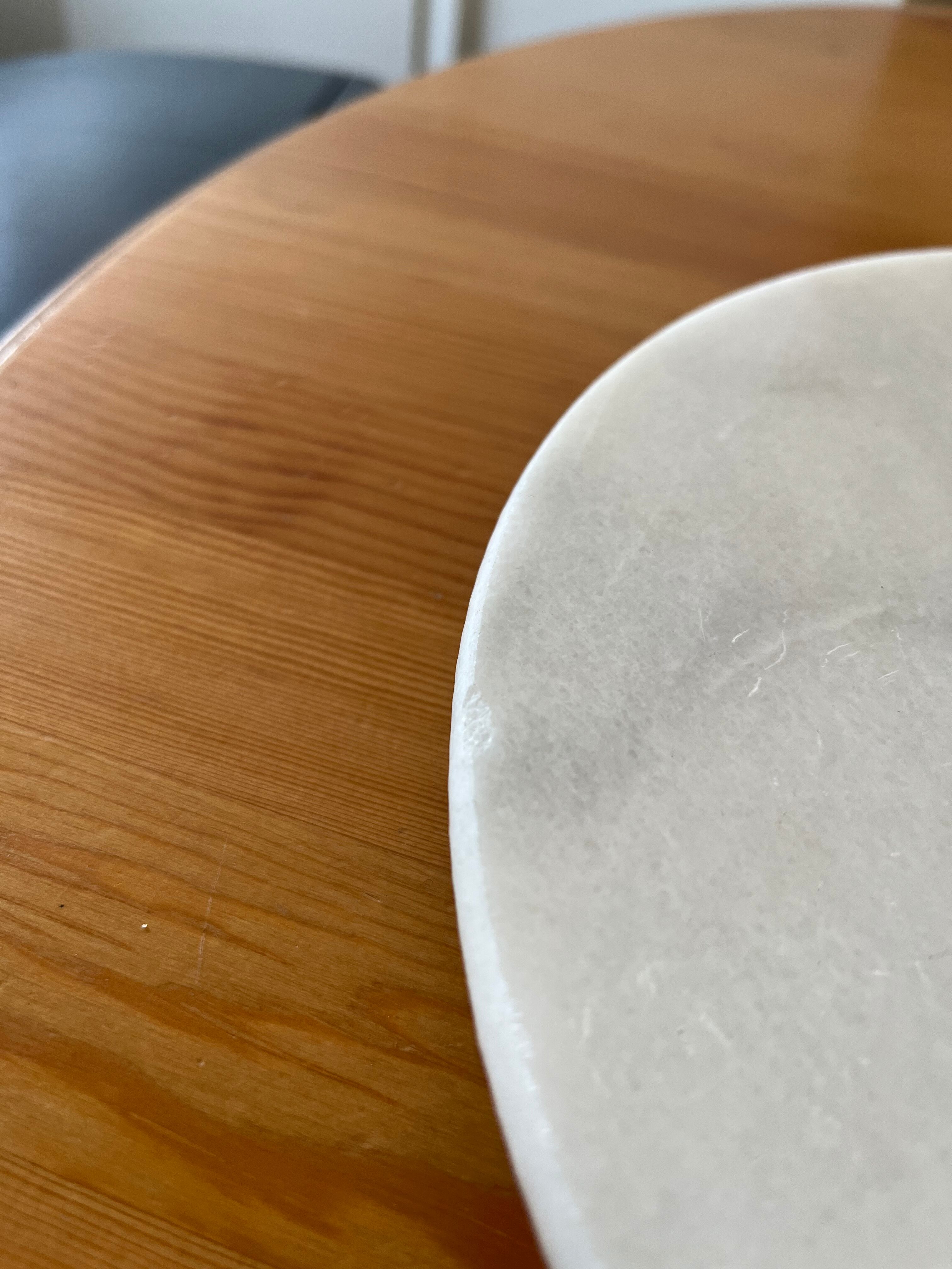 Old marble rotating top