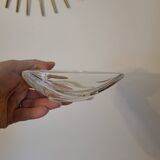 Val St Lambert Crystal Pocket Ashtray
