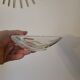 Val St Lambert Crystal Pocket Ashtray