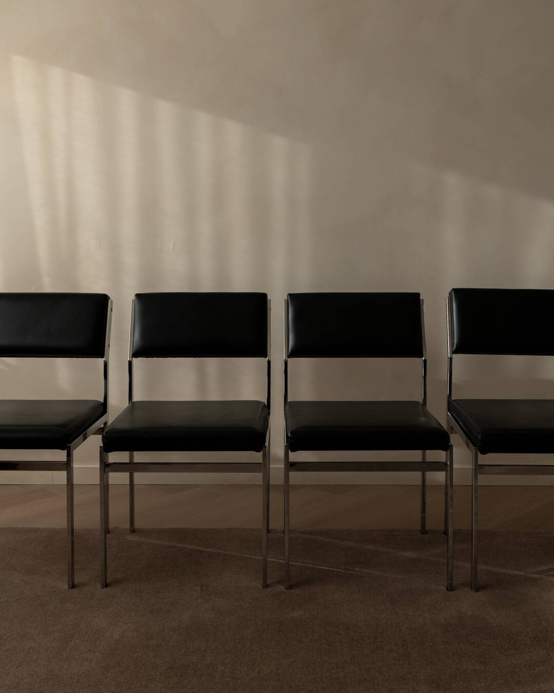 4 chaises de salle à manger néerlandaises Pastoe SM07 par Cees Braakman