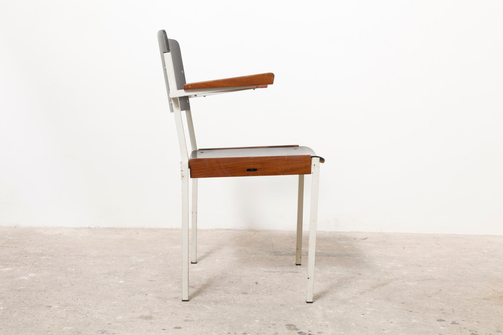 Industrial chair W Gispen for Riemersma