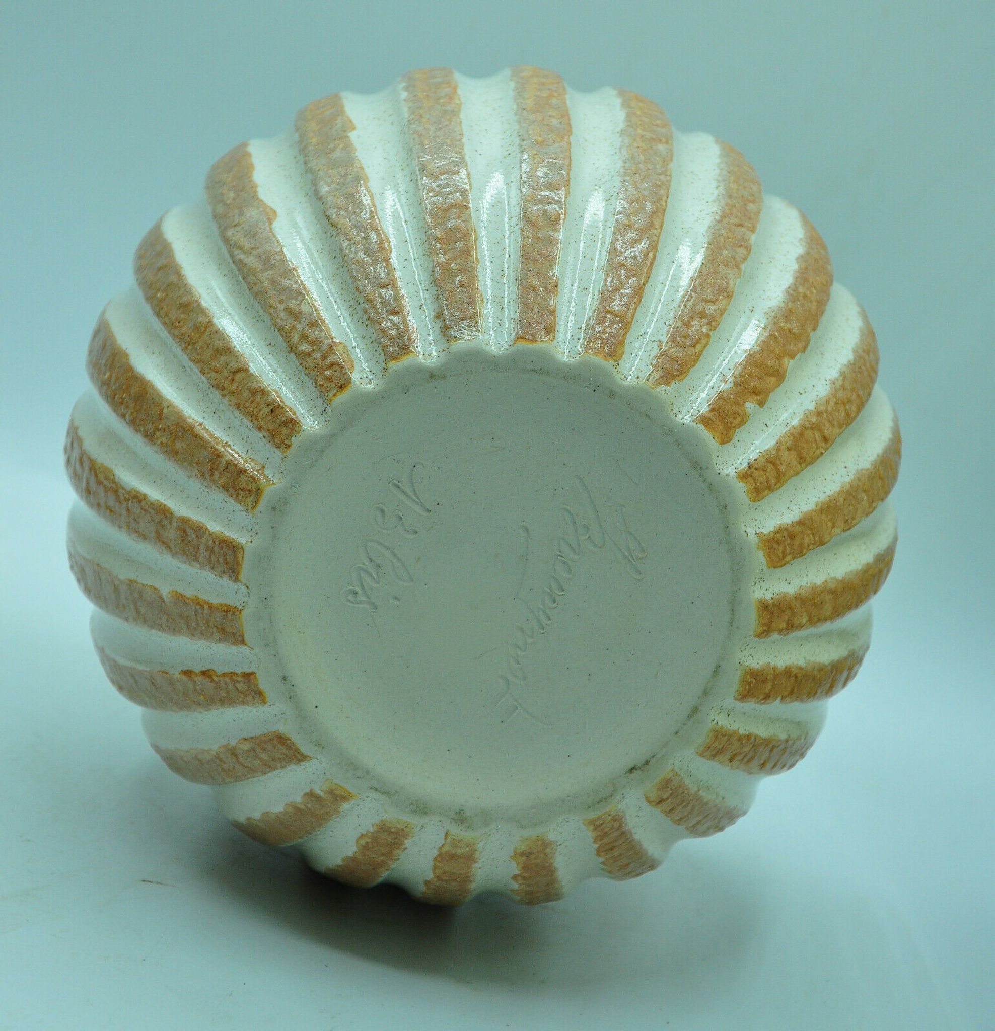 Coloquinte vase in recoiking by Jacques Breugnot