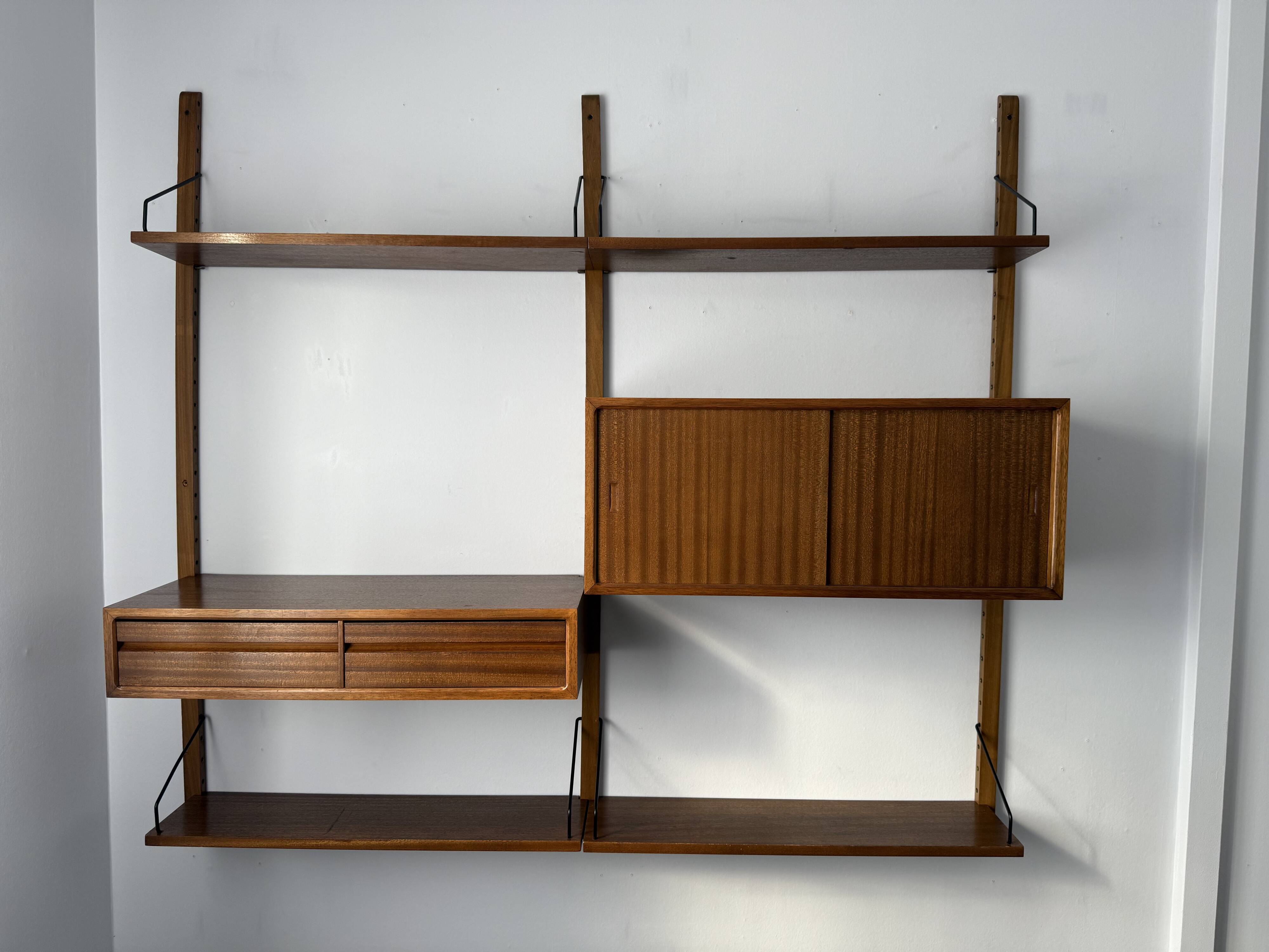 Poul Cadovius Denmark Scandinavian Bookcase, 1960s