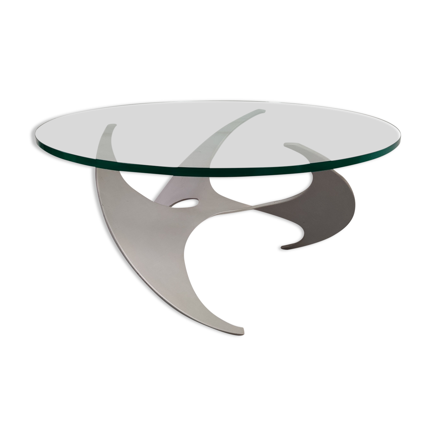 Coffee table "Propeller" by Knut Hesteberg for Ronald Schmitt, 70s