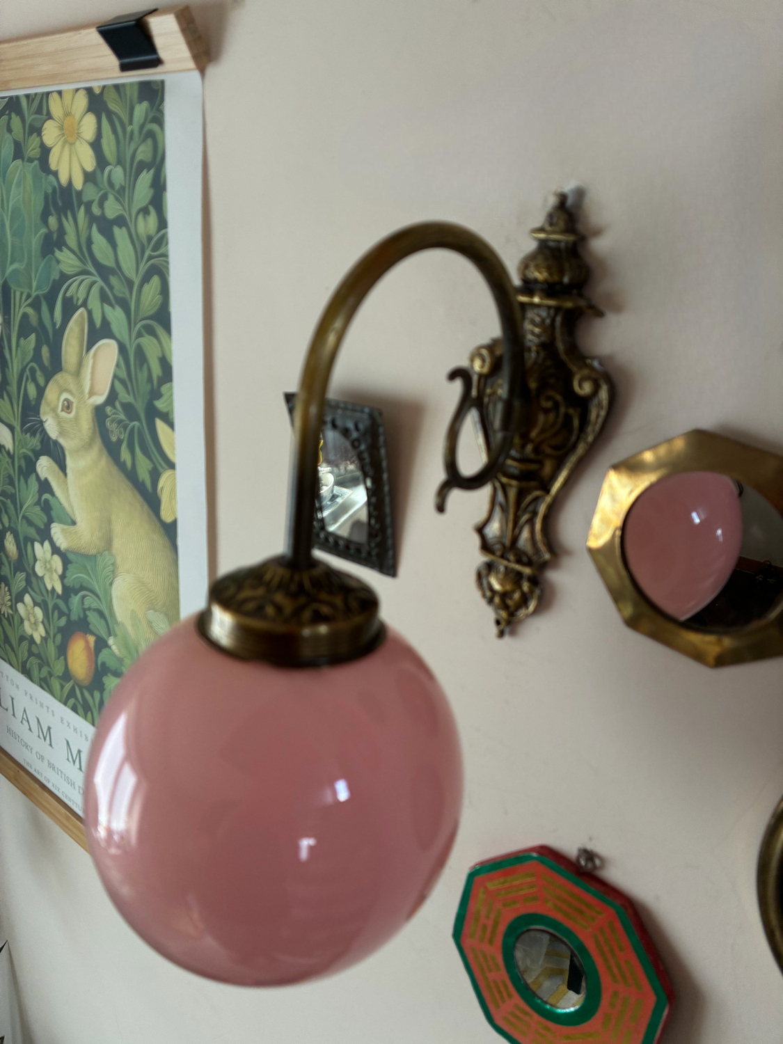 Art Nouveau wall lights