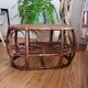 Rattan coffee table
