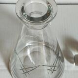 Art-Deco crystal decanter early twentieth century