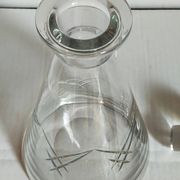 Carafe en cristal Art-Déco début XXème