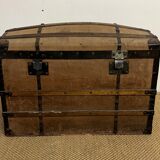 Antique wooden trunk