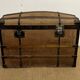Antique wooden trunk