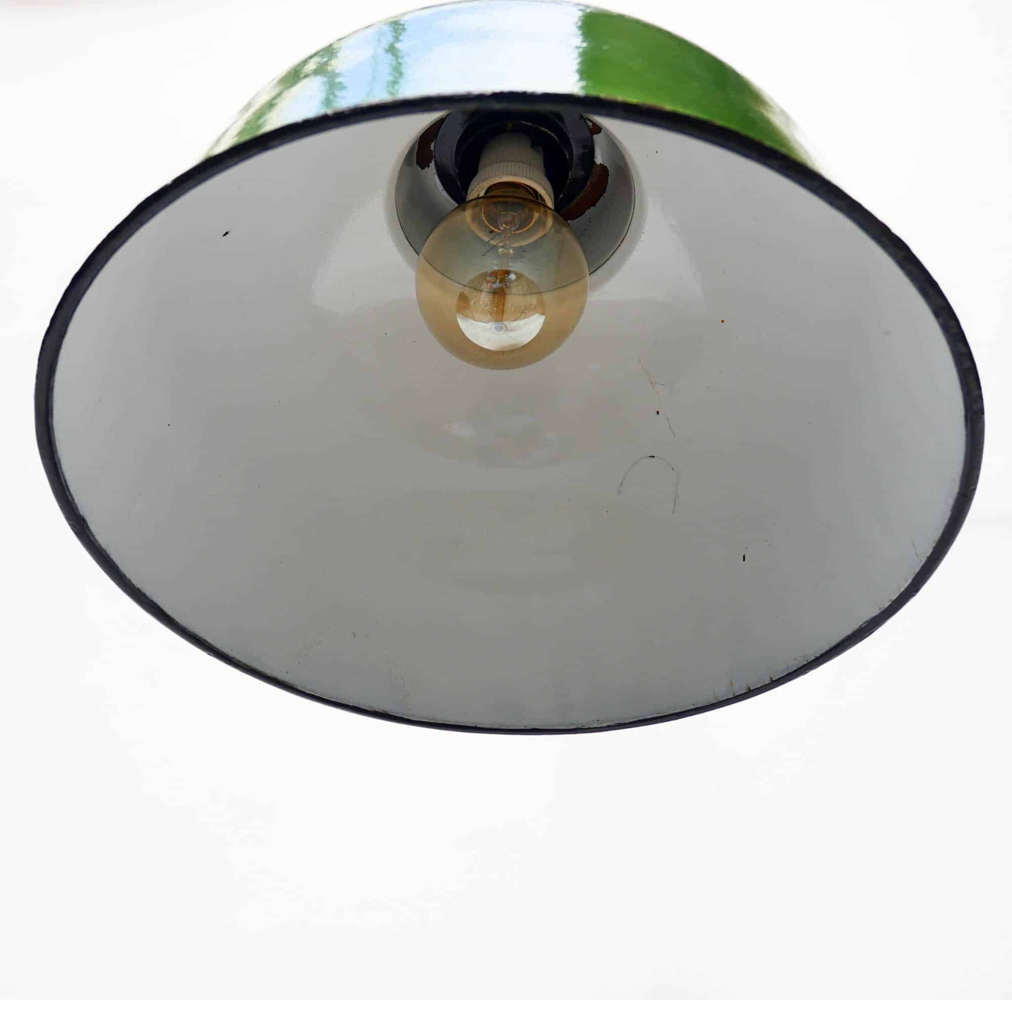 Green enamelled suspension