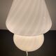 Murano glass mushroom lamp, Swirl by Gino Vistosi, 1970