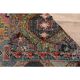 1970s Vintage Turkish Oushak Handmade Colorful Runner Rug 145x243