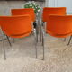4 chaises DSC 106 Giancarlo Piretti Castelli