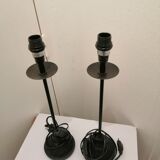 Pair of table or bedside lamp