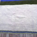 Tapis bleu marocain en laine 150cmx250cm