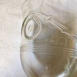 Together five mismatched stemware