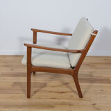 PJ112 Lounge Chairs by Ole Wanscher for Poul Jeppesens, 1960s, Set of 2
