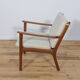PJ112 Lounge Chairs by Ole Wanscher for Poul Jeppesens, 1960s, Set of 2