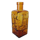 Empoli amber glass carafe
