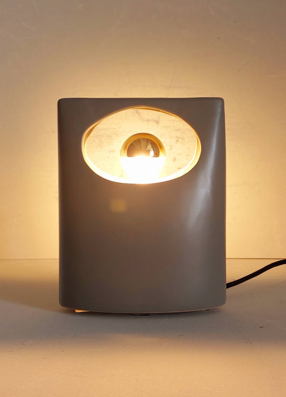 Small ceramic designer lamp