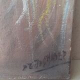 Painting with horse's head