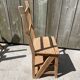 Chaise escabeau