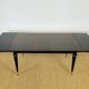 French Art Deco dining table in Macassar from 1940.