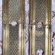 Antique brass cleanliness plates
