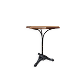 Table bistrot fonte et bois an 30