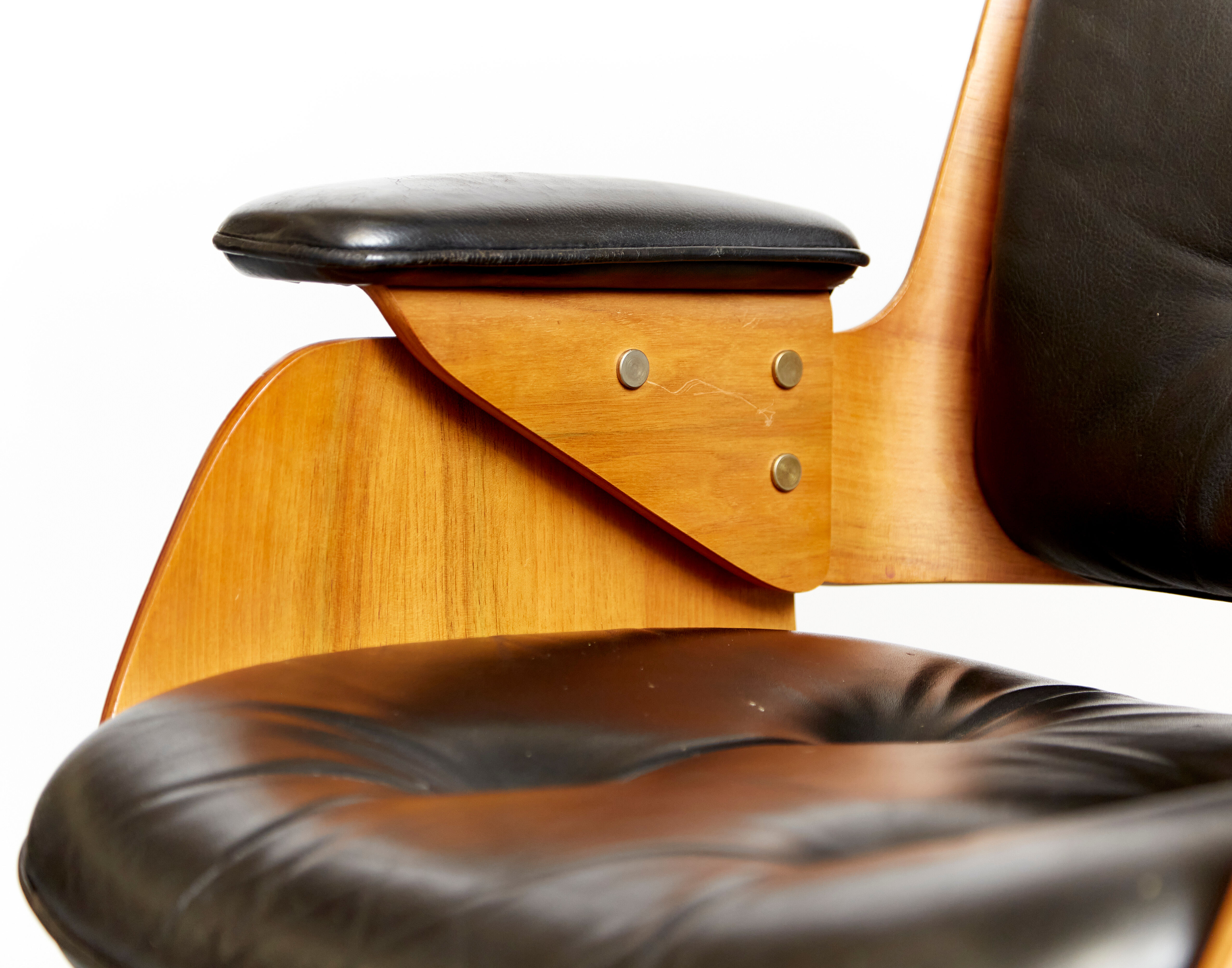 Hans Könecke office chair D49 for Tecta, 1954