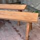 Wooden bench