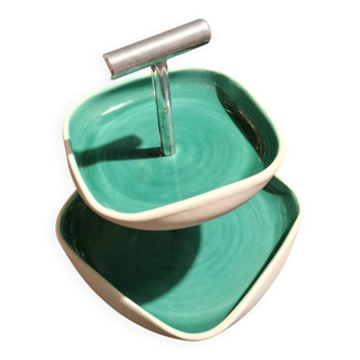 Artisanal vintage platter of sweet treats