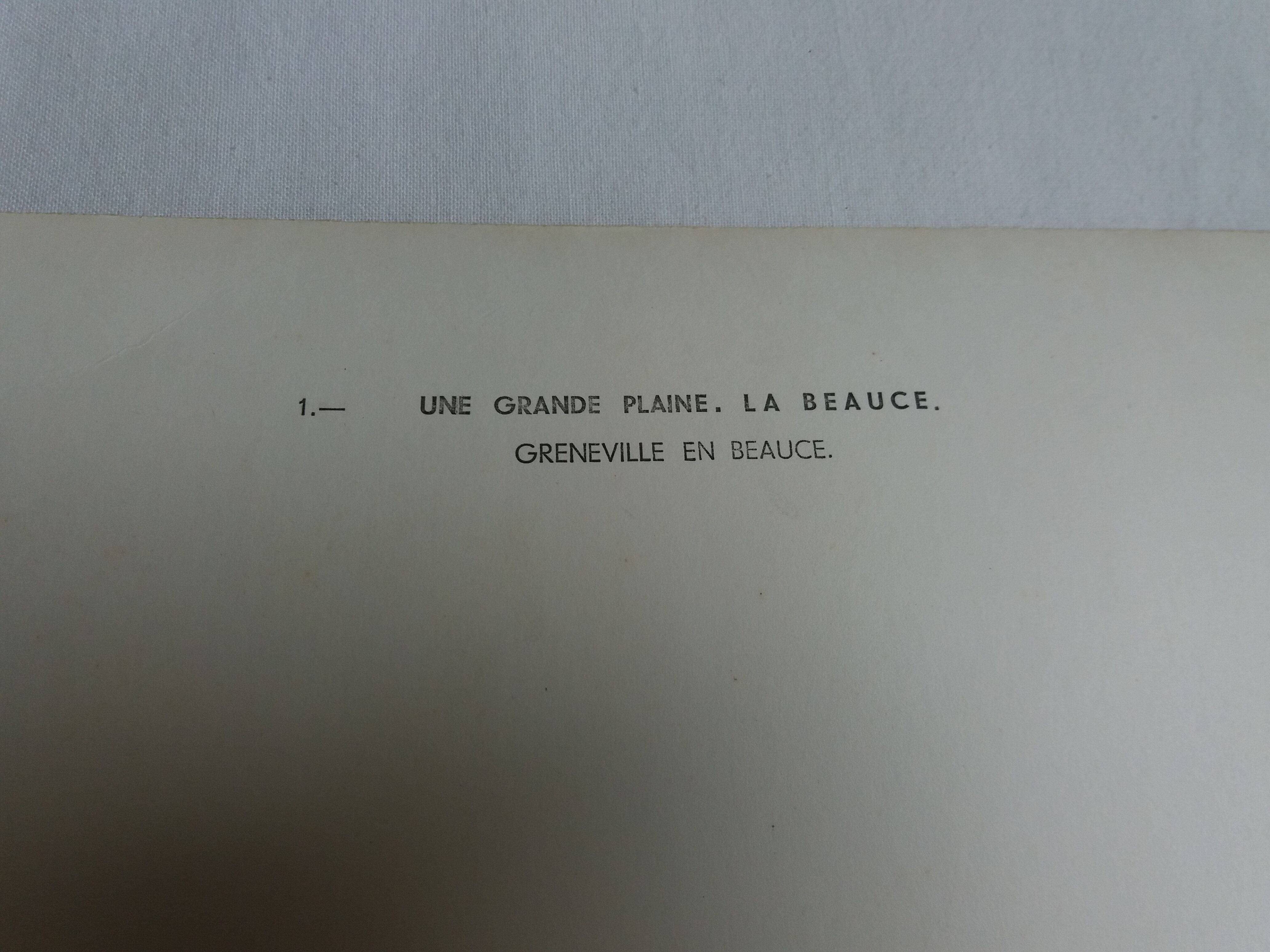 Aerial photography LaPie 1958 The plain of Beauce Greneville in Beauce