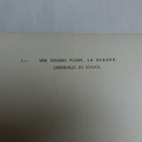 Aerial photography LaPie 1958 The plain of Beauce Greneville in Beauce