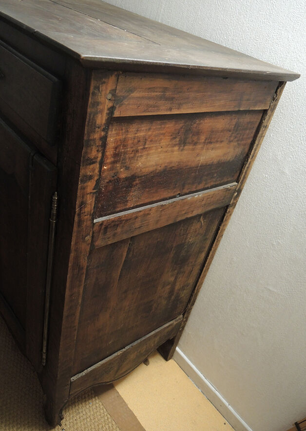 Buffet bas vintage en chêne massif - ferme dordogne / vintage French solid wood sideboard - Dordogne
