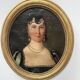 Oil on canvas "Bust of a Woman" 19th century
