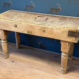 Antique Butcher Table