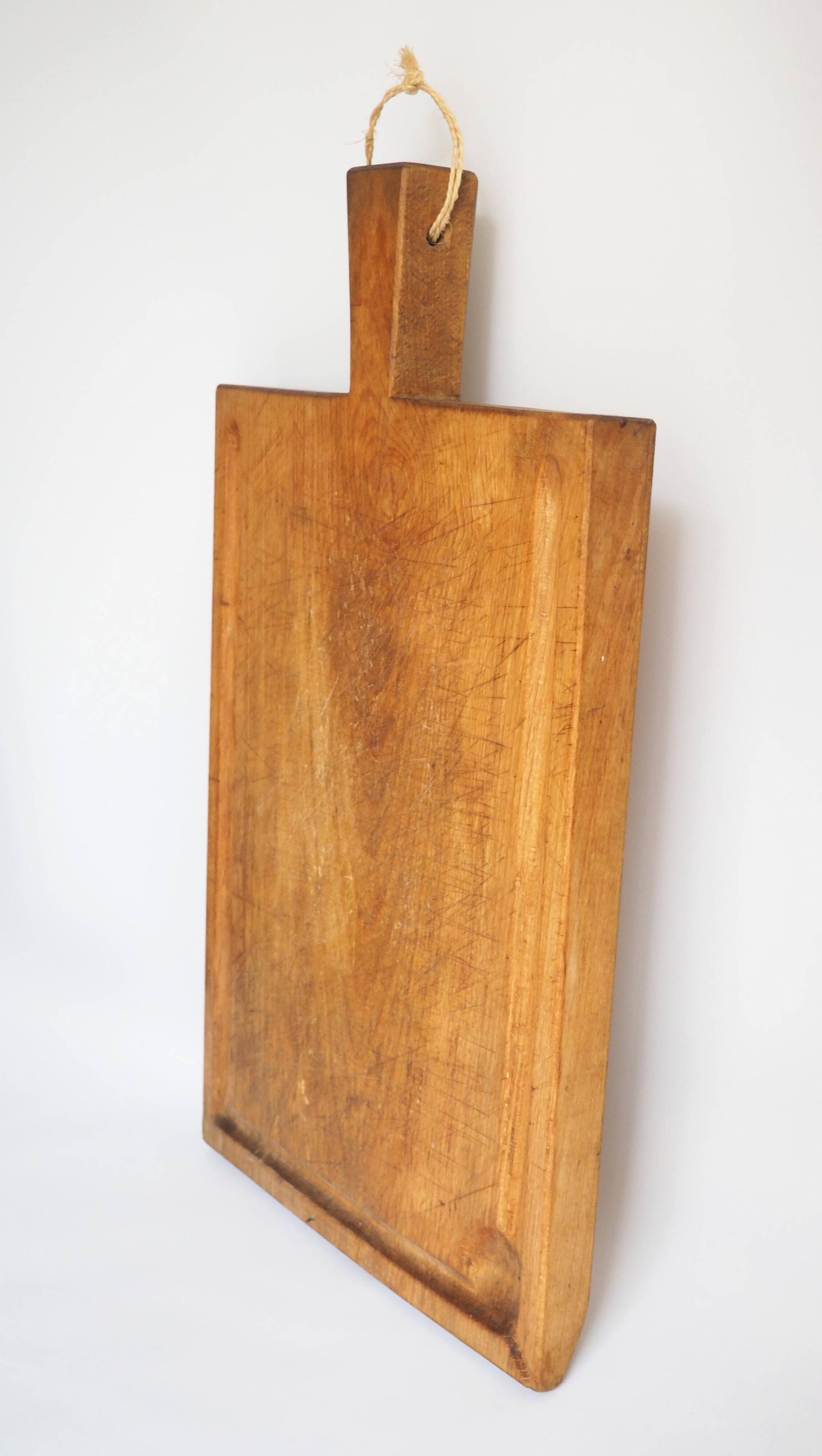 Large wooden cutting board
