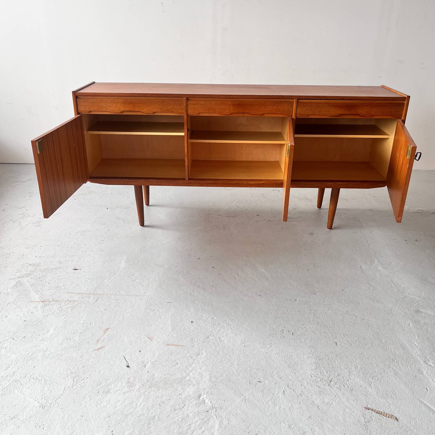 Buffet en teck, Norvège, années 1960