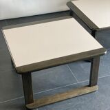 Pair of Brutalist Side Tables