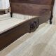 Louis XV style bed in walnut from the 1900s