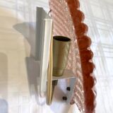 Glass sheet wall lamp