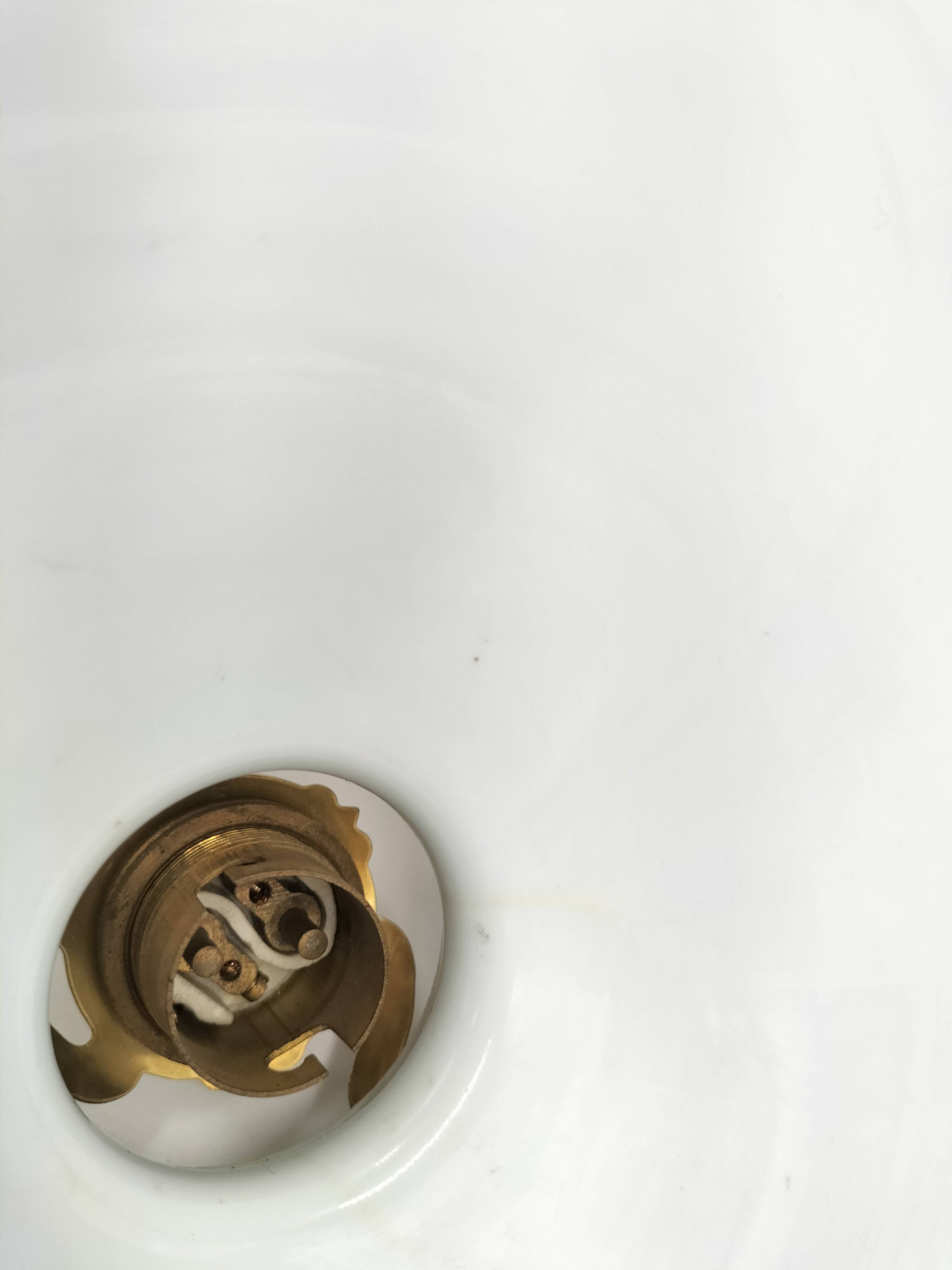 Green opaline pendant light