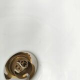 Green opaline pendant light