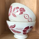 Old XXL bowl said bowl in Chabrot. Sarreguemines Digoin.