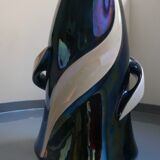 French ceramic vase 1950s