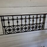 Old cast iron balcony house