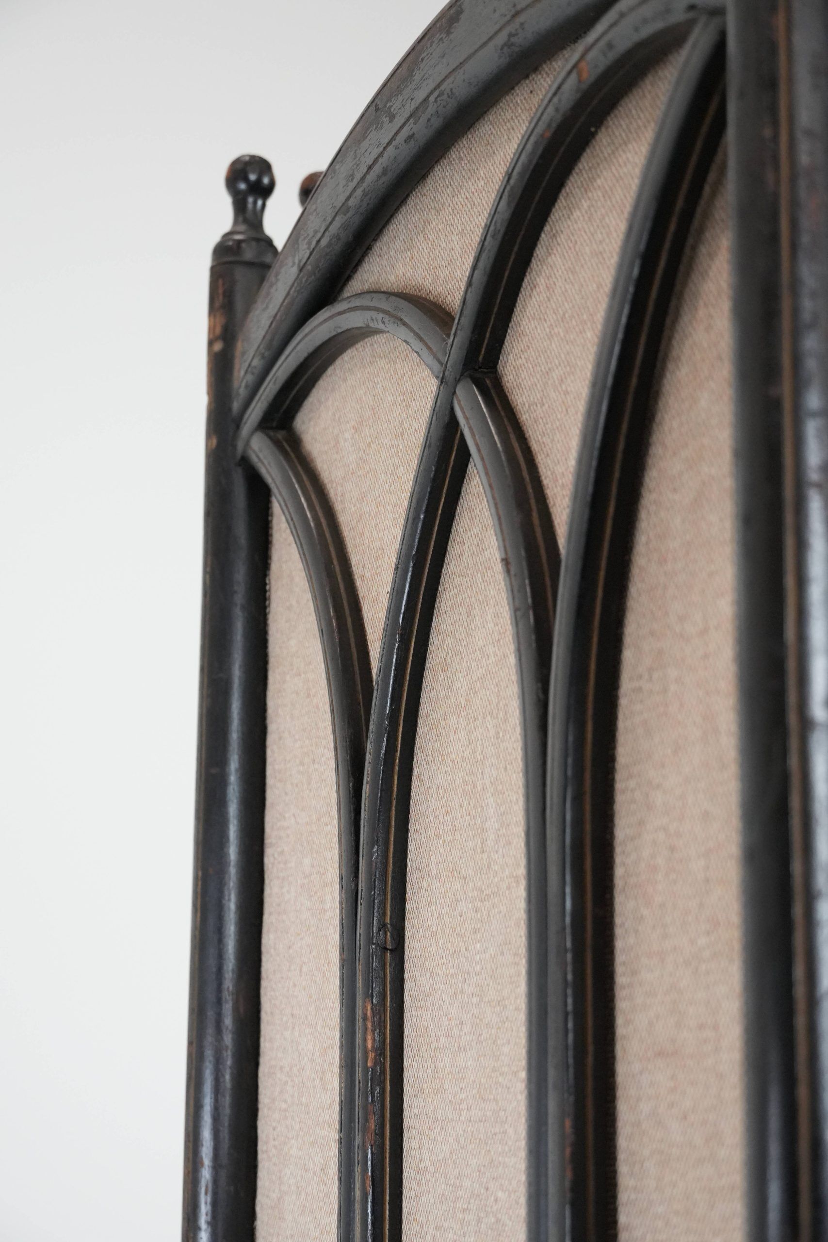 Antique restored bentwood Art Nouveau room divider from the 19th century