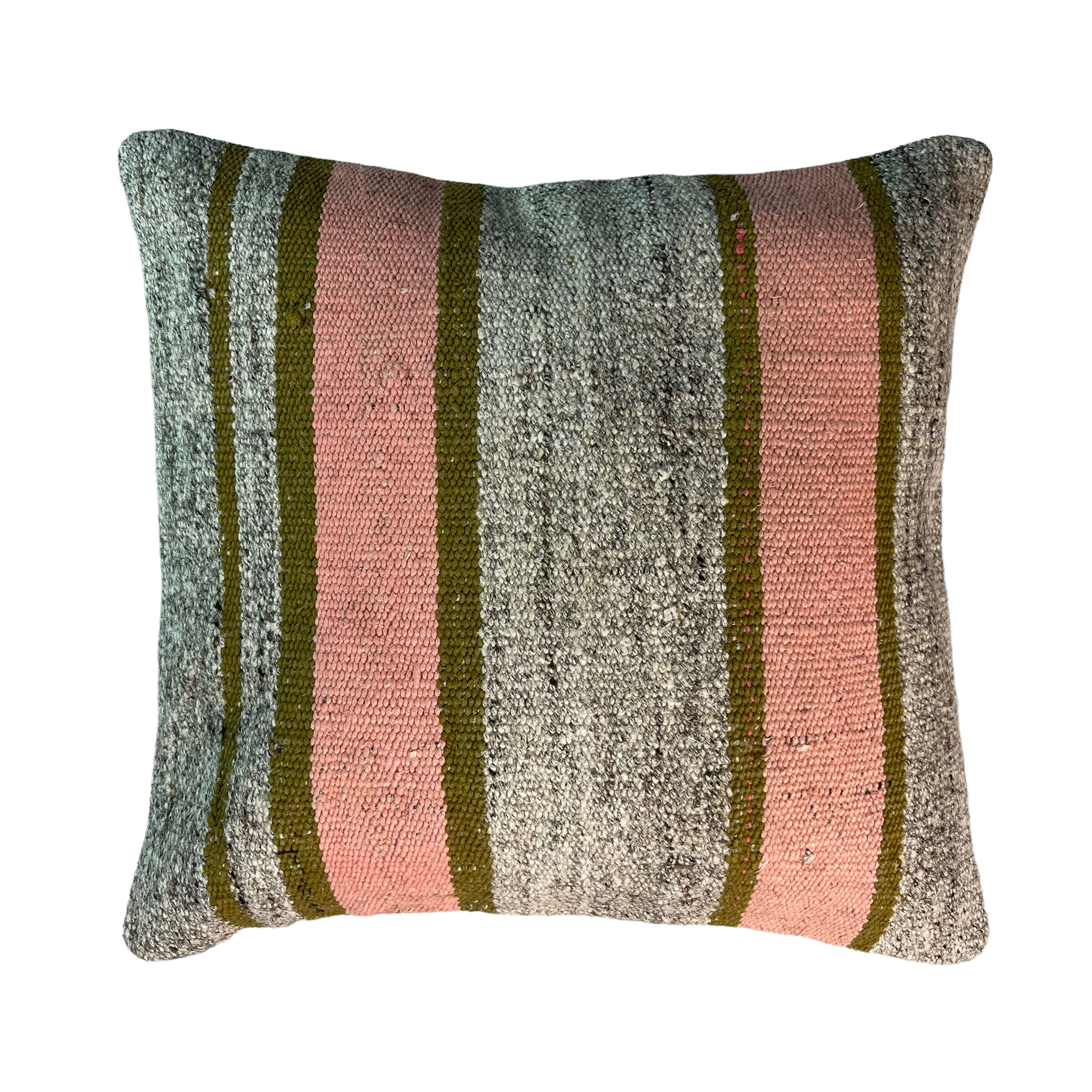 Vintage turkish kilim cushion cover 40 x 40 cm